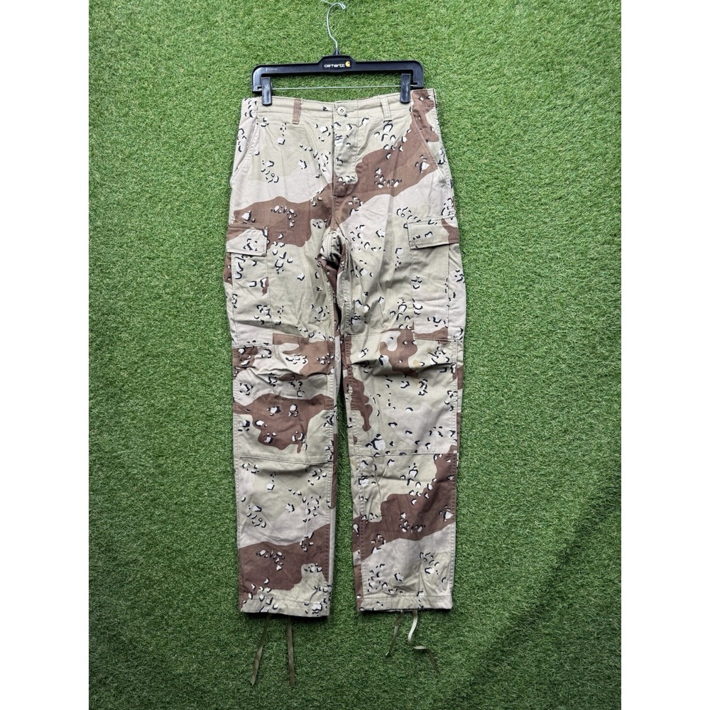 US Military Chocolate Chip Desert Camo Pants Mens Small Combat Trousers Army
